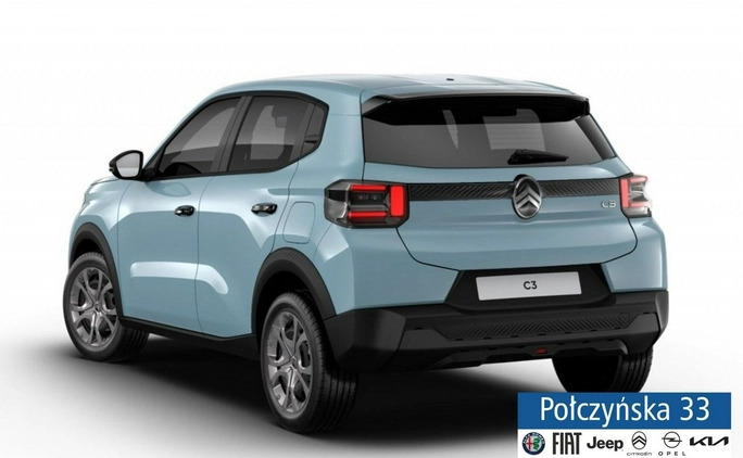 Citroen C3 cena 71250 przebieg: 3, rok produkcji 2024 z Czeladź małe 37